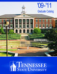 Graduate Catalogue 2009-2011 by Tennessee State University