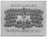 Senior Class of 1930, Tennessee Acricultural and Industrial State College by Tennessee State University
