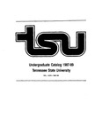 Undergraduate Catalogue 1987-1989