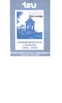 Undergraduate Catalogue 1976-1979