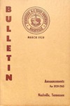 Undergraduate Catalogue 1959-1960